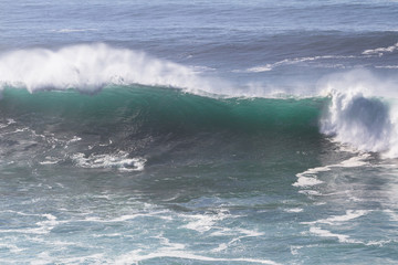 colorful waves in California