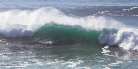 colorful waves in California