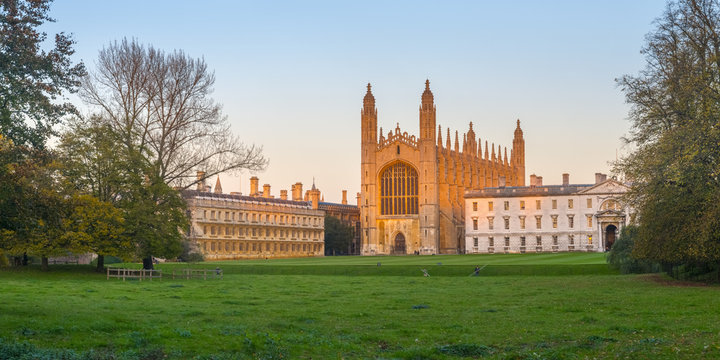 King's College Chapel, King's College, The Backs, Cambridge, Cambridgeshire