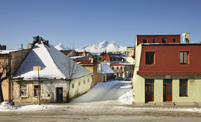 View of Kezmarok. Slovakia