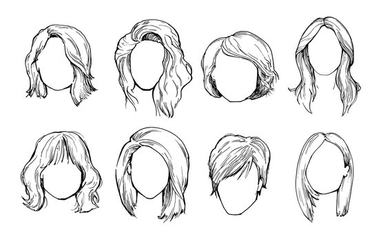 Types Of Hairstyle - Fashion Design - Joshua Nava Arts