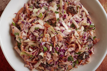 Home made cole slaw