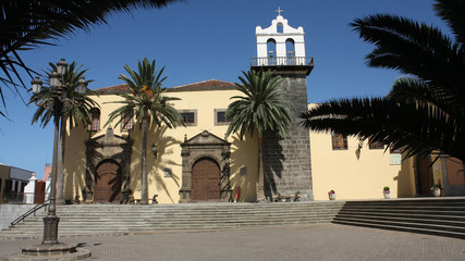 Fototapeta na wymiar Iglesia de Nuestra Señora de Los Ángeles, Garachico, Tenerife