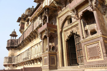 Jahangir Mahal palace, Orchha, India