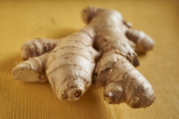 fresh, whole ginger root