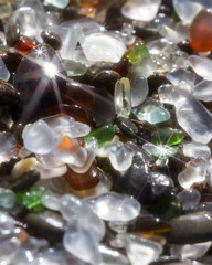 glass beach background