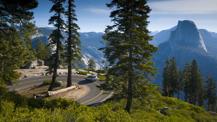 Half Dome from Glacier Point, Yosemite National Park, California