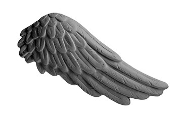 dark plaster wings