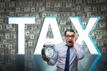 Businessman fearful of high taxes