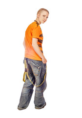 Teenager Looking Back