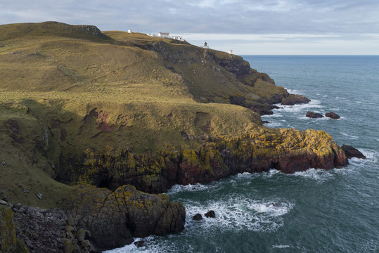 The coastline at St. Abb's Head Nature Reserve, Berwickshire, Scotland