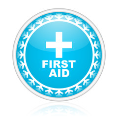 Christmas design blue vector icon.