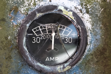 Old amp meter