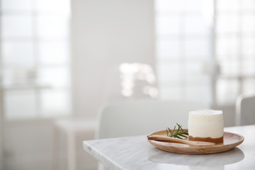 cheese cake on wood