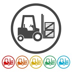 Forklift icon 