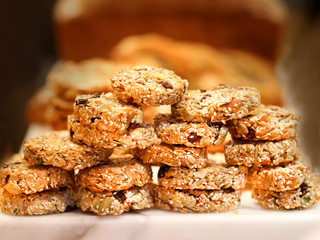 Photo of delicious cookies