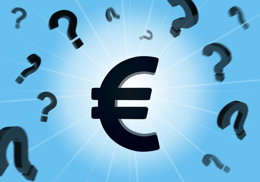 Euro, Fragen, Fragezeichen