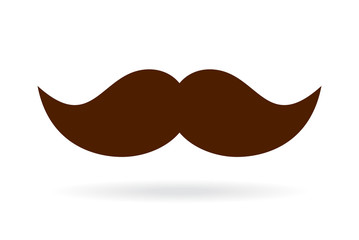 Mustache vector icon