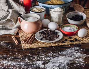 Ingredients for Making Cookies
