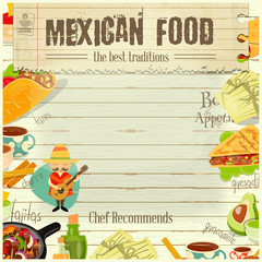 Mexican Food Menu