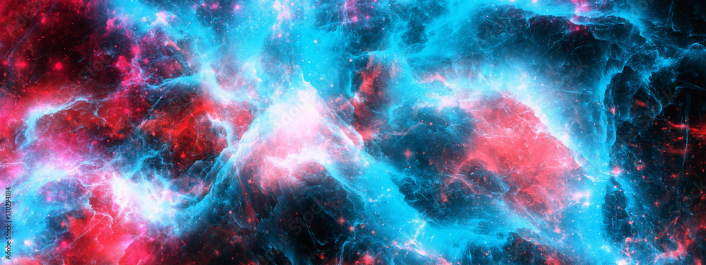 Canvas Prints universe filled with stars../ nebula and galaxy.