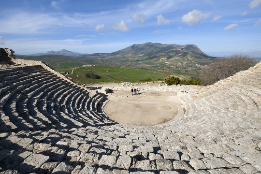 The Amphitheatre, Segesta, Sicily