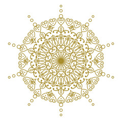 Decorative element mandala.