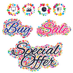 Diagram graph Pie chart. Presentation billboard.