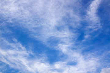 Sunny sky abstract background, beautiful cloudscape, on the heav