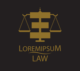 Law Logo Concept Design