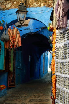Street of Chauen, Morocco