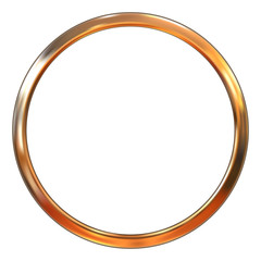 Frame gold ring
