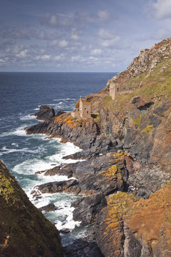 The Crown Engine Houses near Botallack, Cornwall