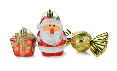 christmas decoration on a white background