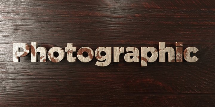 Photographic - grungy wooden headline on Maple  - 3D rendered royalty free stock image. This image can be used for an online website banner ad or a print postcard.