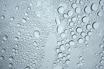 rain drop on glass background, pattern for design