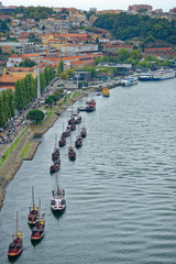 Obraz premium boats in river