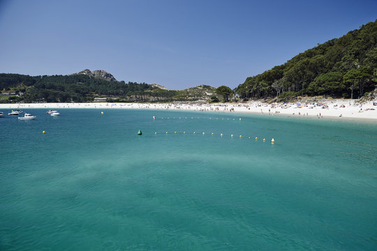 Rodas beach, Cies Islands, Galicia, Spain