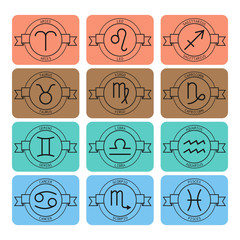 Signs of the zodiac for horoscope and predictions