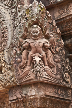 Banteay Srei Temple, Angkor, Siem Reap, Cambodia 
