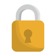 safety lock icon image vector illustration design 