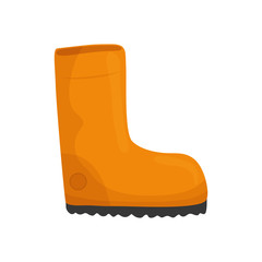 Protective industrial boots icon vector illustration graphic design
