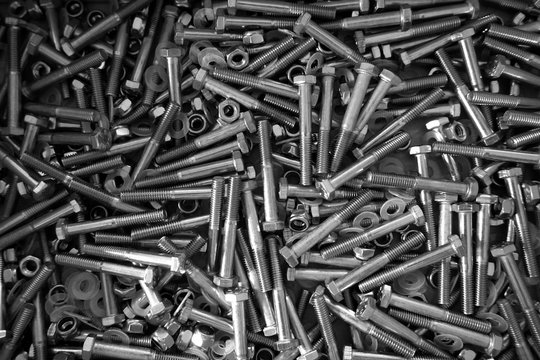 nut and bolt background