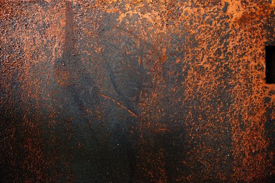 rust on iron texture