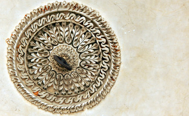 design on roof of 200 years old paigah, nobles in Nizams rule,tombs Hyderabad,India