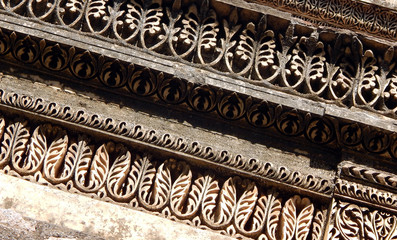 Architecture of Paigah tombs, Nobles of Princely State of Hyderabad,India in 1800s,relatives of Nizams the rulers