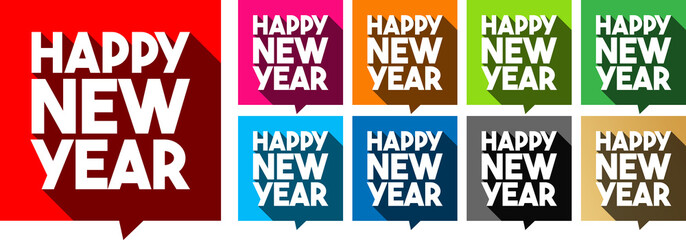 Obraz premium Happy New year