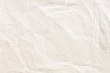 Brown crumpled paper texture