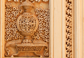 Architecture of Paigah tombs, Nobles of Princely State of Hyderabad,India in 1800s,relatives of Nizams the rulers