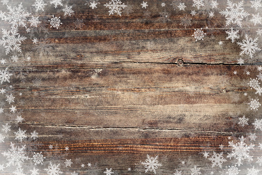 Christmas background with snowflake